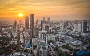 Bangkok - výhled na město